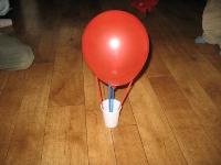 luchtballon plastic bekertje