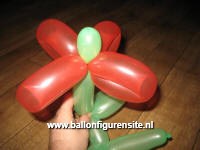 ballonfiguren bloem